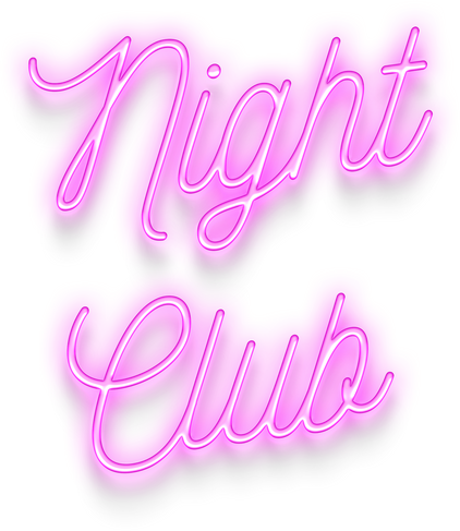 Night Club Neon Light Illustration